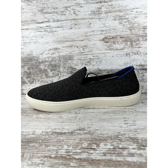 Women's Rothy's The Original Slip On Espresso Leopard Brown/Black Shoes Sz 8.5 - Picture 3 of 9